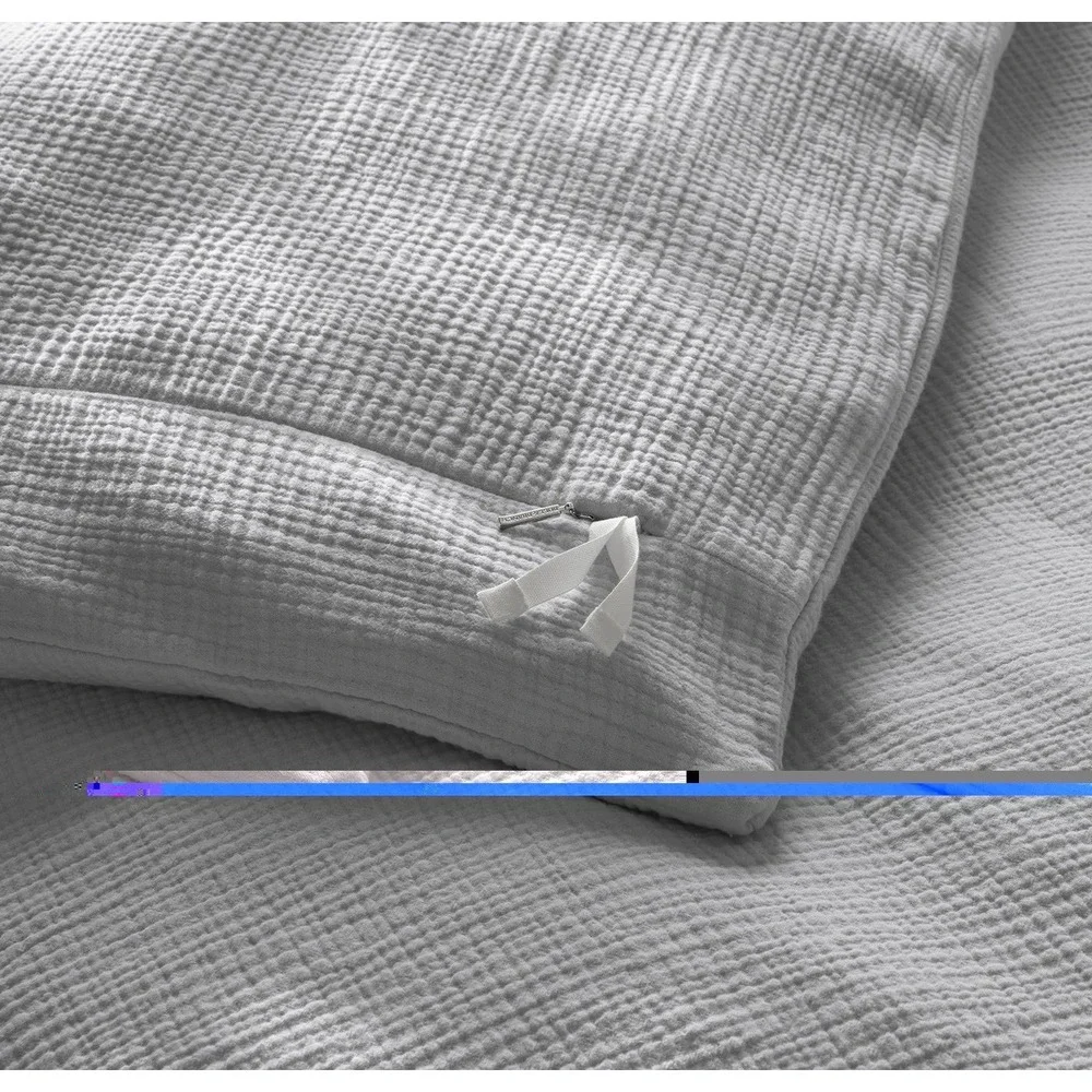 Boll & Branch Dream Duvet Set Sky Blue Organic Cotton Gauze King/Cal King $529